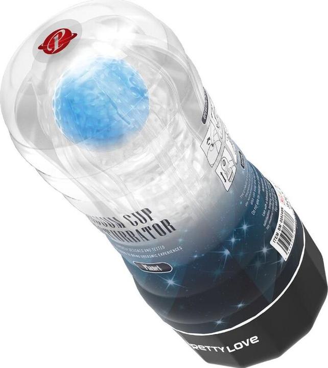 Actual product image Pretty Love Planet Blue Masturbator Sleeve