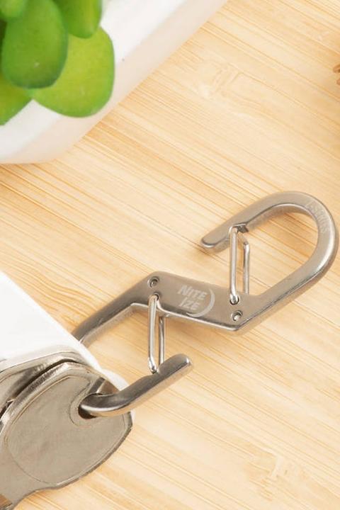 Actual product image Nite Ize ZSeries 1 Edelstahl-Doppelkarabiner