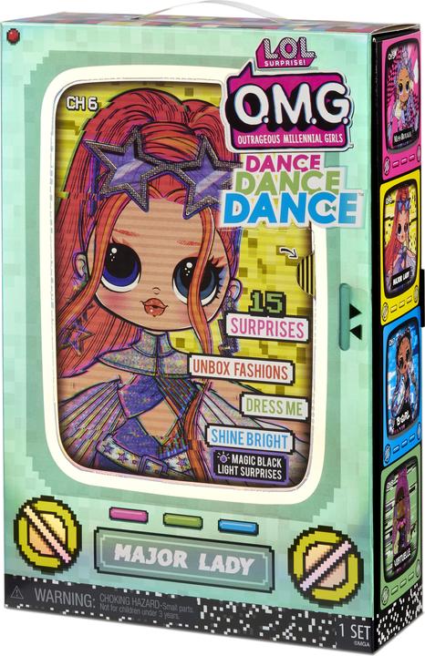 Actual product image MGA L.O.L. Surpise OMG Dance Doll-Major Lady