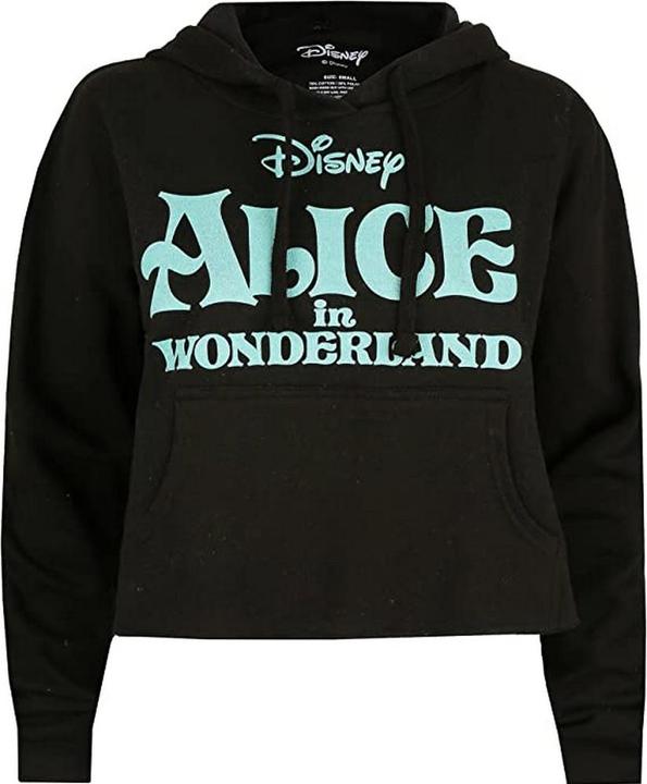 Alice In Wonderland Kurzes Hoodie (S)