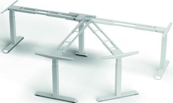 Image du produit Werkstarck Système de bureau électronique réglable en hauteur OK-LINE TQD Flex 90-180°