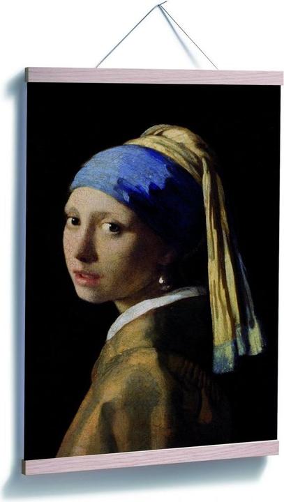 Image du produit Trenddeko Vermeer - La fille à la boucle d'oreille en perle (80 x 120 cm)