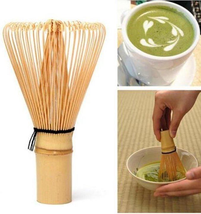 Immagine prodotto Calimatcha Matcha Latte Grün Tee Set Mambo Spout inkl. Matcha Besen Geschenk Idee