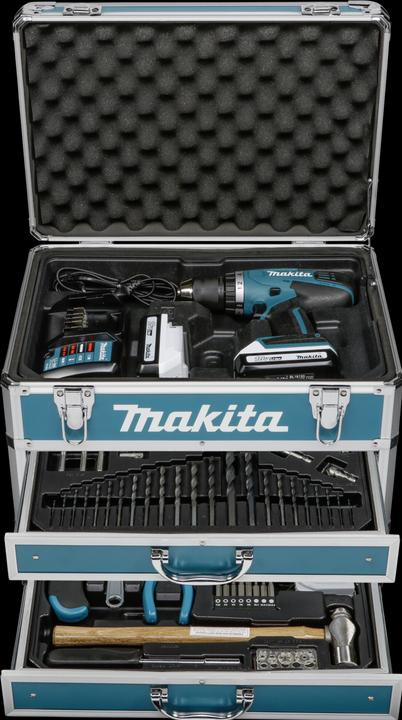Actual product image Makita DF457DWEX6 (Rechargeable battery operated)