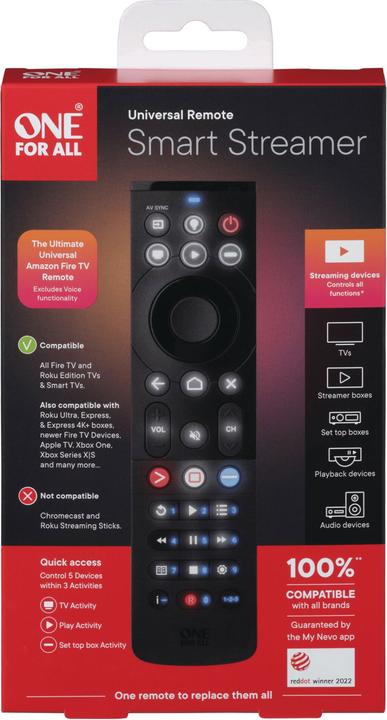 Actual product image One for All URC 7945 (Universal remote control, Infrared)