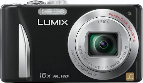 Actual product image Panasonic Lumix TZ25, 14MP, 16xZoom, 3D, GPS, FullHD, Black (1/2,3'')