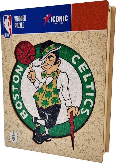 Iconic NBA - Boston Celtics - Holz Puzzle Grösse L (500 Teile) (500 Teile)