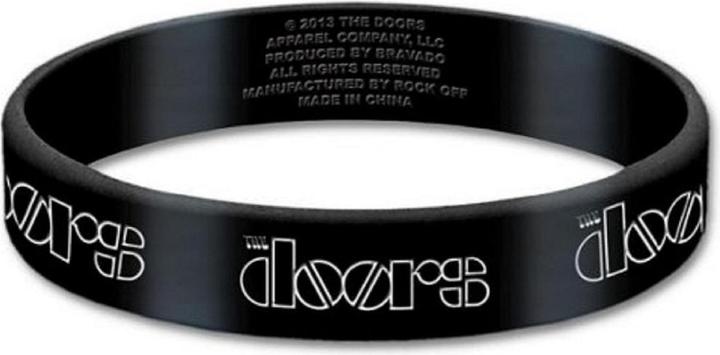 The Doors Gummi Armband (100% synthetisches Material)