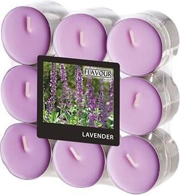 Actual product image Flavour 18 by GALA Tea Lights violet Lavender (18 pcs.)