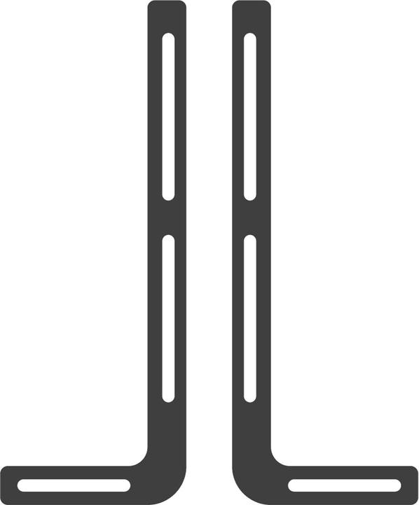 Productafbeelding VCM Universele Soundbar Bevestiging SB300 (1 stuk, Wandmontage, Niet verplaatsbaar)