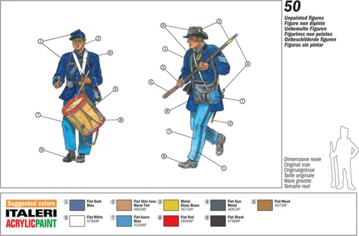 Produktbild Italeri Union Infantry