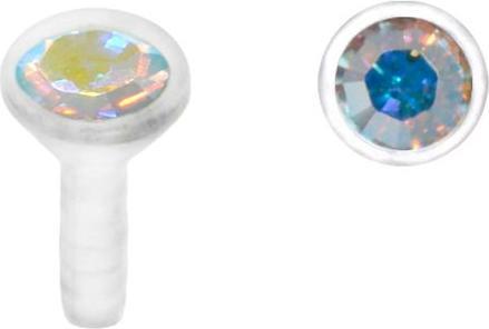 Actual product image Bijouteria internal piercing (Bioplastic, Crystal)