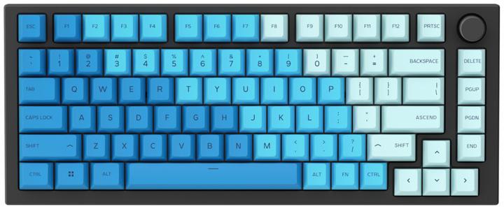 Immagine prodotto Glorious PC Gaming Race GPBT Keycaps - 114 keycaps PBT, ANSI, layout USA, Caraibi