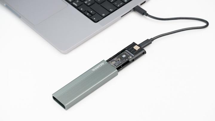 Produktbild Adata Externe SSD M.2 Gehäuse EC680 USB3.2C 10Gbps (M.2)