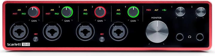 Actual product image Focusrite Scarlett 18i8 3rd gene (USB)