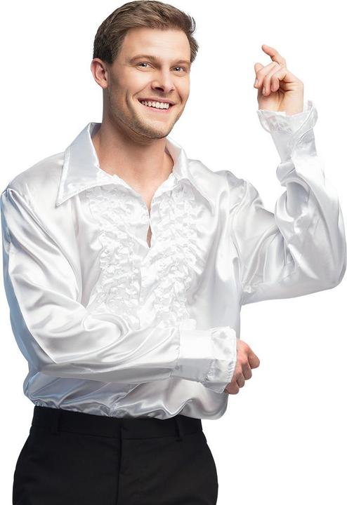 Produktbild Boland Party Shirt : Rüschenhemd Satin (XXL)