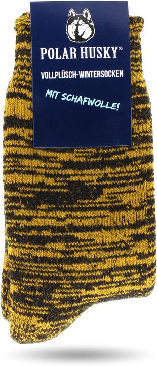 Image du produit Polar Husky Farbige Vollplüsch-Socken mit Wolle (Une unité par pack, 39 - 42)
