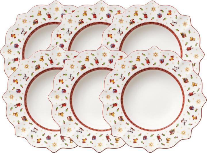 Produktbild Villeroy & Boch Toy's Delight Suppenteller weiss 26 cm Set6 (1 x)
