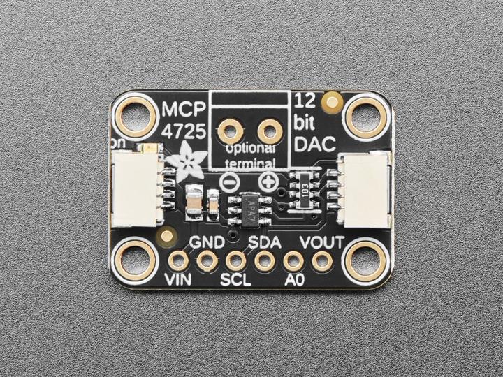 Actual product image Adafruit MCP4725 Breakout Board (12Bit DAC) (Timepiece)