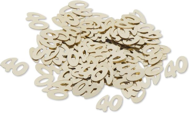 Produktbild Artifete Confettis Age - Or 40 Ans