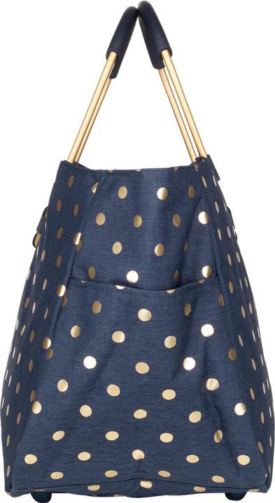Image du produit reisenthel loopshopper L frame metallic dots blue