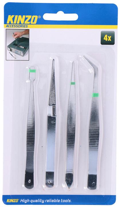 Produktbild Kinzo Tweezers 4pcs
