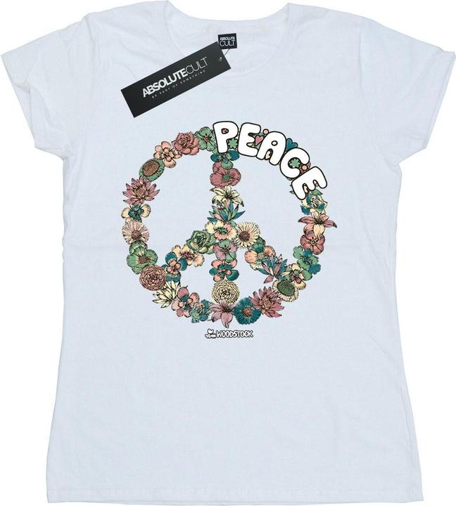 Woodstock Floral Peace TShirt