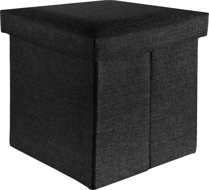 Produktbild Intirilife Sitzwürfel DIAMANT SCHWARZ