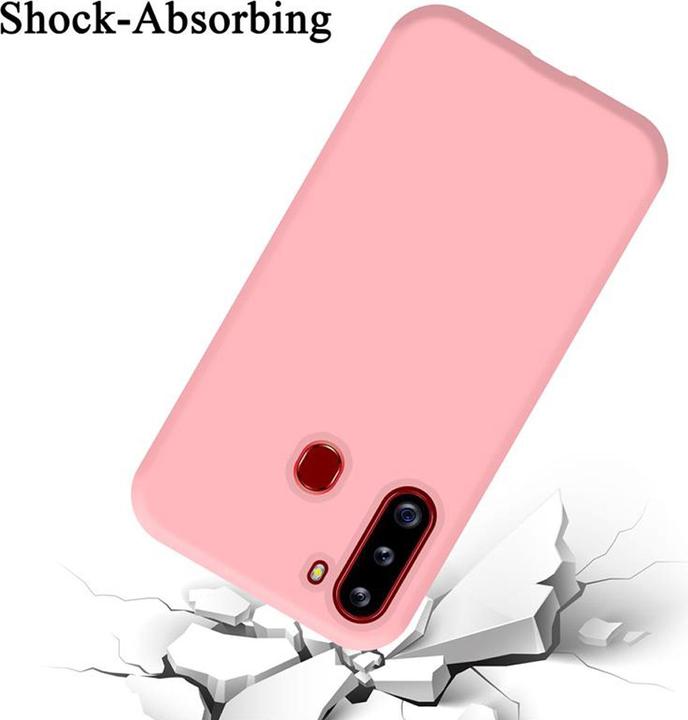Produktbild Cadorabo TPU Liquid Silicone Case Cover (Samsung Galaxy A21)