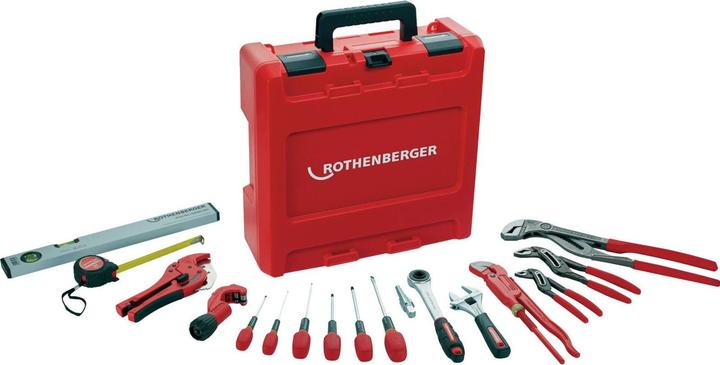 Image du produit Rothenberger Handwerkzeugkoffer 4414, 18-teilig (18 pièces)