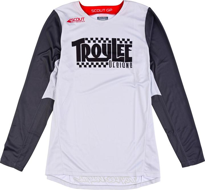 Image du produit Troy Lee Designs Scout GP Jersey, Big Lee, charcoal/fog, XL (XL)