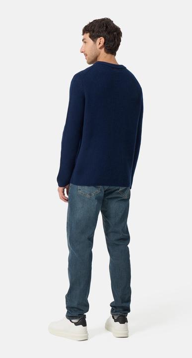 Immagine prodotto Cash-Mere Grobgestrickter Wolle Kaschmir Rundhals Pullover (L)