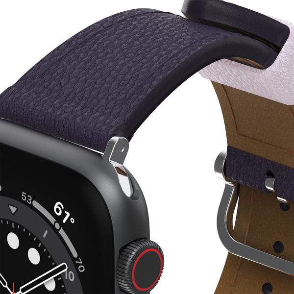 Produktbild OtterBox Symmetry Cactus Leather Watch Band für Apple Watch 9/8/7 45mm (45 mm, Veganes Leder)