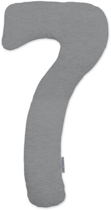 Produktbild Theraline Stillkissen Bezug my7 mittelgrau Bambus (150 cm)