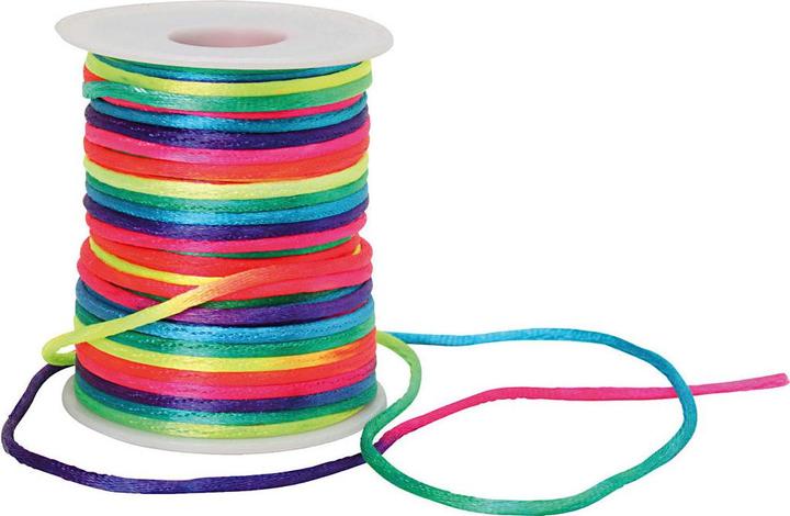 Produktbild Creativ Company Makramee-Kordel in Regenbogenfarben, 40 m