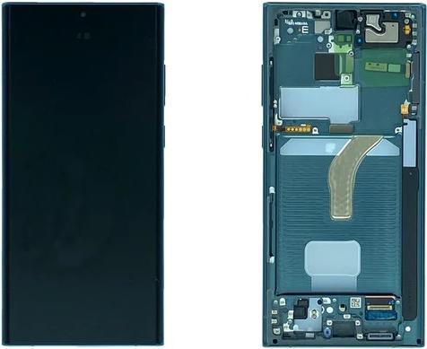 Actual product image Samsung Original Galaxy S22 Ultra Display Green (Display, Samsung Galaxy S22 Ultra)