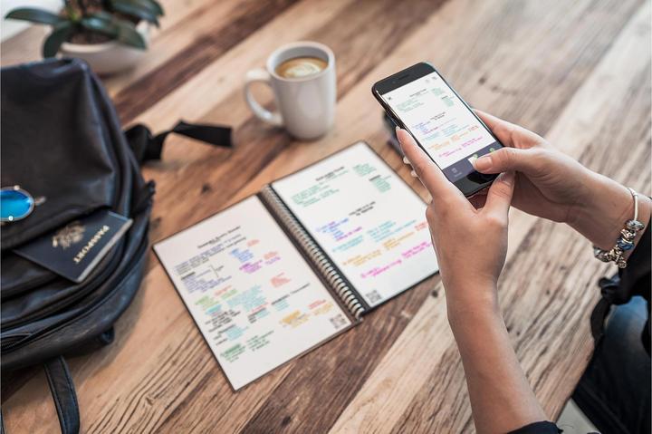 Produktbild Rocketbook Core Smart Notizbuch (A4, Gepunktet, Harter Einband)