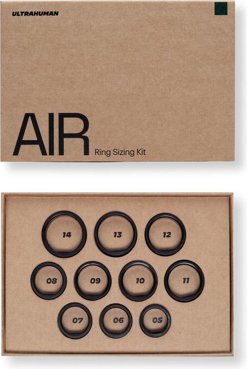 Ultrahuman Ring Air Sizing Kit Grösse 5-14 Colored