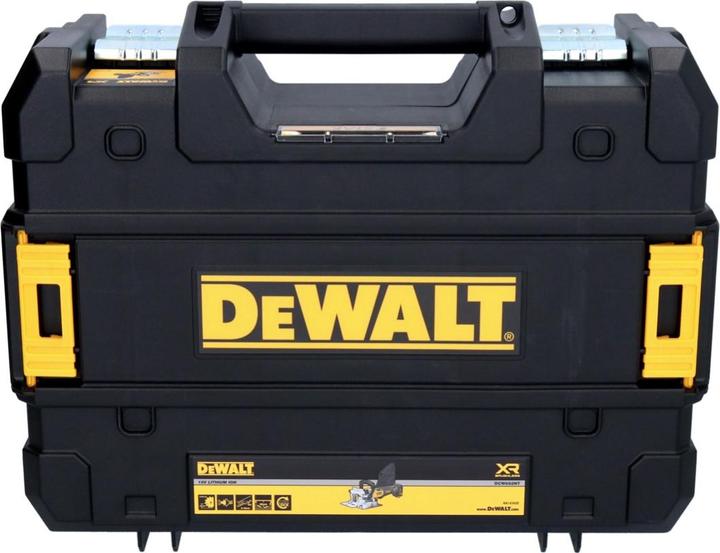 Produktbild DeWalt DCW 682 P1T Akku Flachdübelfräse 18 V 102 x 20 mm Brushless + 1x Akku 5,0 Ah + Ladegerät +