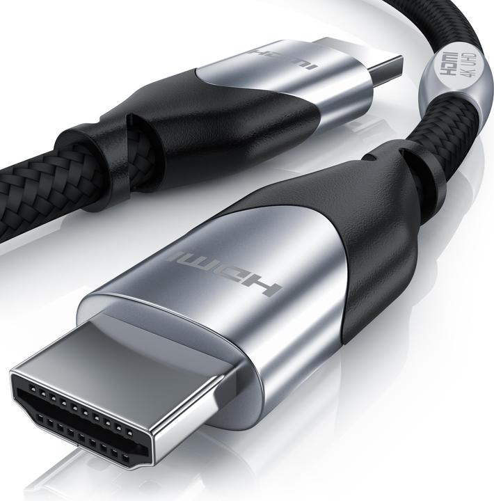 Immagine prodotto Primewire Cavo HDMI 2.0b - 4k 60Hz Ultra HD - Ethernet Highspeed - 3 x schermato - Full HD - 3D - ARC (7.50 m, HDMI)