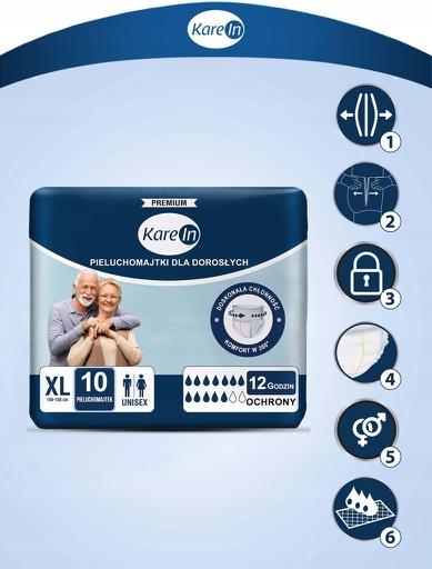 Produktbild KareIn Windelhose Für Erwachsene (Bis Zu 12 Stunden Schutz)