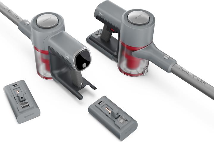 Produktbild Sharp Akku-Staubsauger VC-SV20AEU-S, silber, 250 W, Dual battery