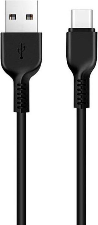 Image du produit Partner Telecom USB-A to USB-C X20, 18W, 2A, 1m, noir (1 m, USB 3.0, 18 W)