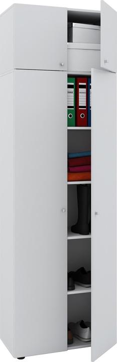 Actual product image VCM Wooden multi-purpose cabinet series Vandol with hinged doors (70 x 40 cm)
