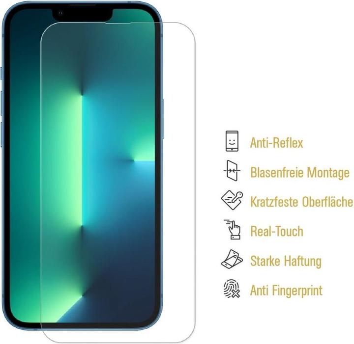 Produktbild Protectorking 6x Panzerfolie Anti-Shock matt entspiegelt (6 Stück, Apple iPhone 13 Pro)