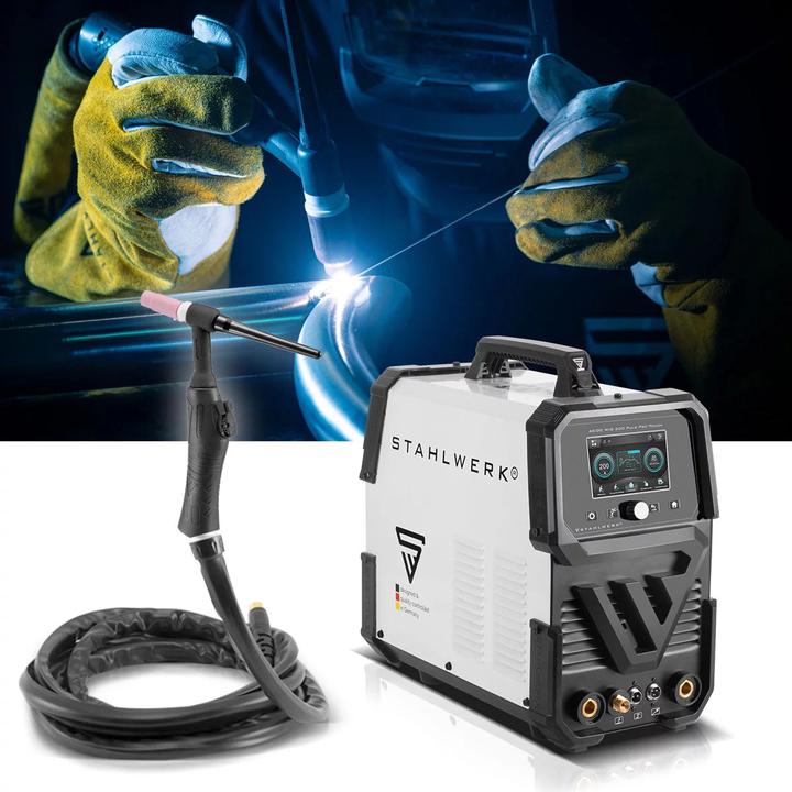 Produktbild Stahlwerk Schutzgas-Schweissgerät AC/DC WIG 200 Puls Pro Touch