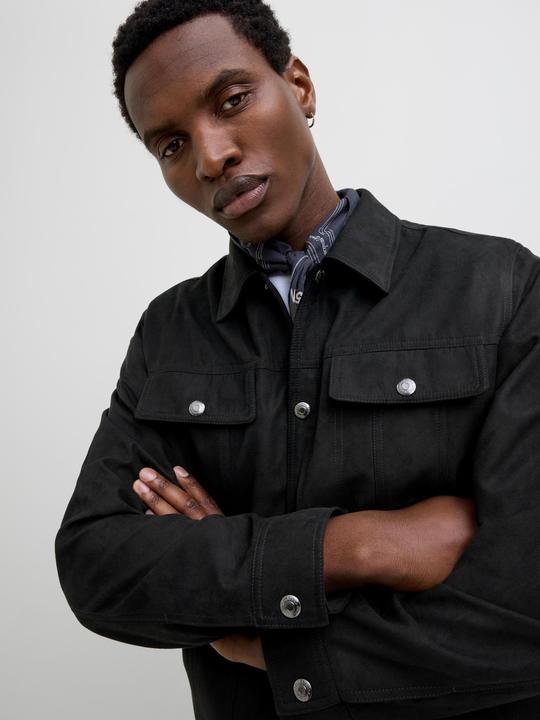 Produktbild Jack & Jones Kunstwildlederjacke Kunstwildlederjacke (L)