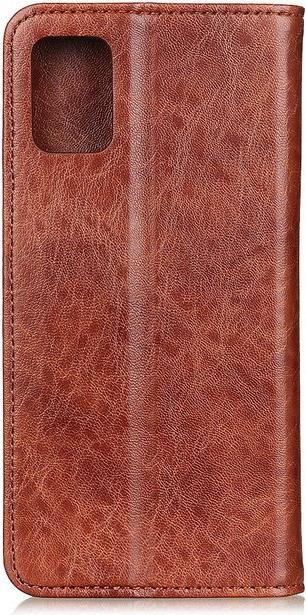 Actual product image MU Classic Crazy Horse V Leather Bookcover Series (OnePlus 8T)