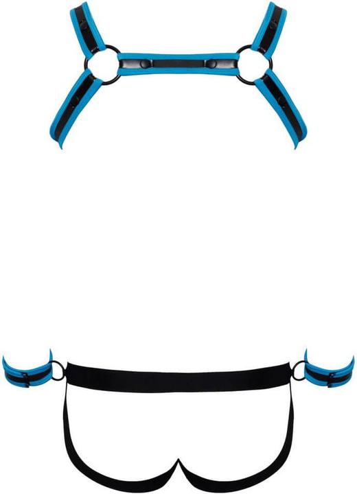Actual product image Svenjoyment Men's Jock set black/blue M (M)