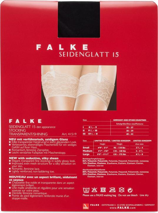 Immagine prodotto Falke Seidenglatt 15 STO (15 DEN, 40 - 42)